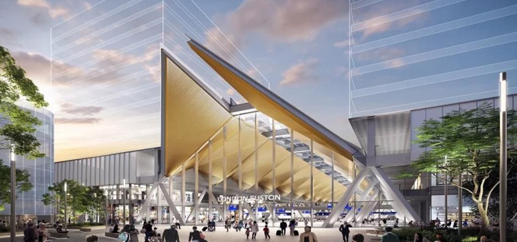 Τα νέα σχέδια του σιδηροδρομικού σταθμού υψηλών ταχυτήτων στο Λονδίνο